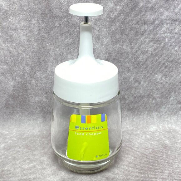 Arrow Essentials Glass Food Chopper With Stainless Steel Blades - Picture 1 of 13
